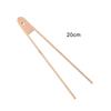 Salad Bread Serving Tong Dessert Sugar Ice Clip Wooden Food Toast Tongs Kitchen Gadgets BBQ Grilling Tong