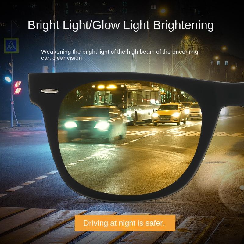 2026 New Square-Frame Night Vision Presbyopia Glasses Unisex High-Definition Anti-Blue Light Reading Eyewear +1.0 To +4.0