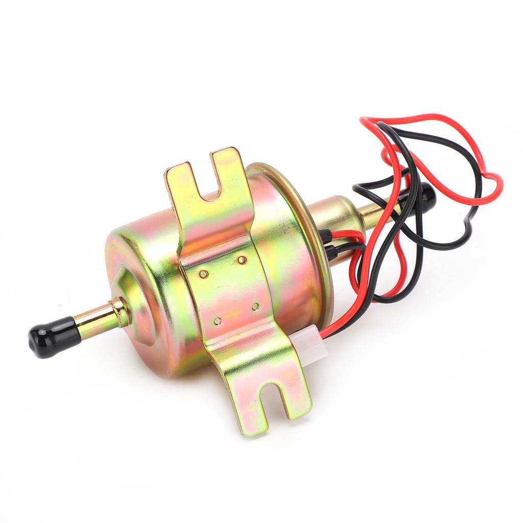 Electric Fuel Pump Universal HEP‑02A Copper Clad Aluminum 0.3in Pipe Connection 1.2a 12v