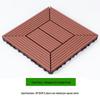 Waterproof WPC Balcony & Garden Flooring - Easy Snap-On, Anti-Corrosion, Ideal for Outdoors & Indoors.