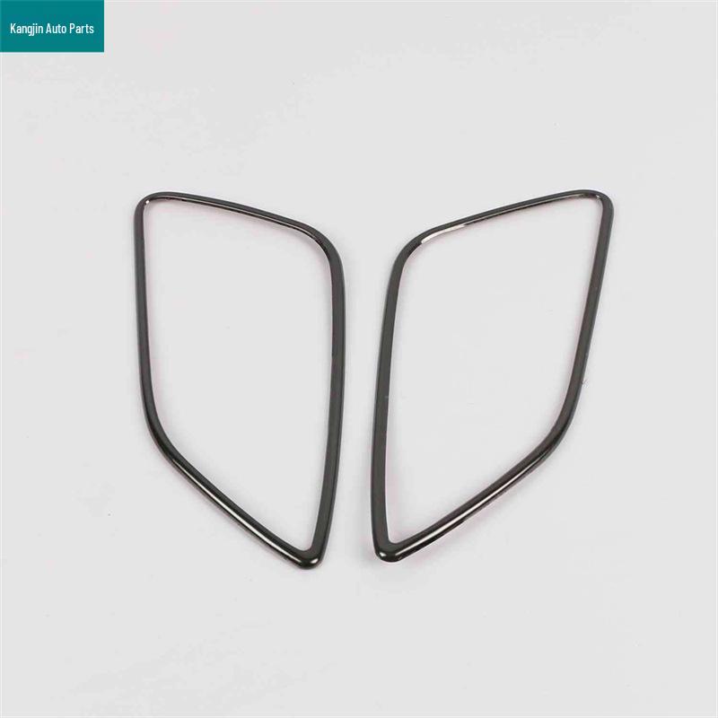 Chevrolet Equinox Brushed Black Titanium Stainless Steel Interior Gear Shifter Front Pillar Console Buttons