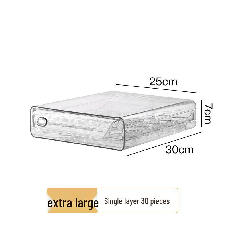 

Японский органайзер для хранения яиц в холодильнике - Креативный лоток для яиц для сохранения свежести, выдвижного типа.