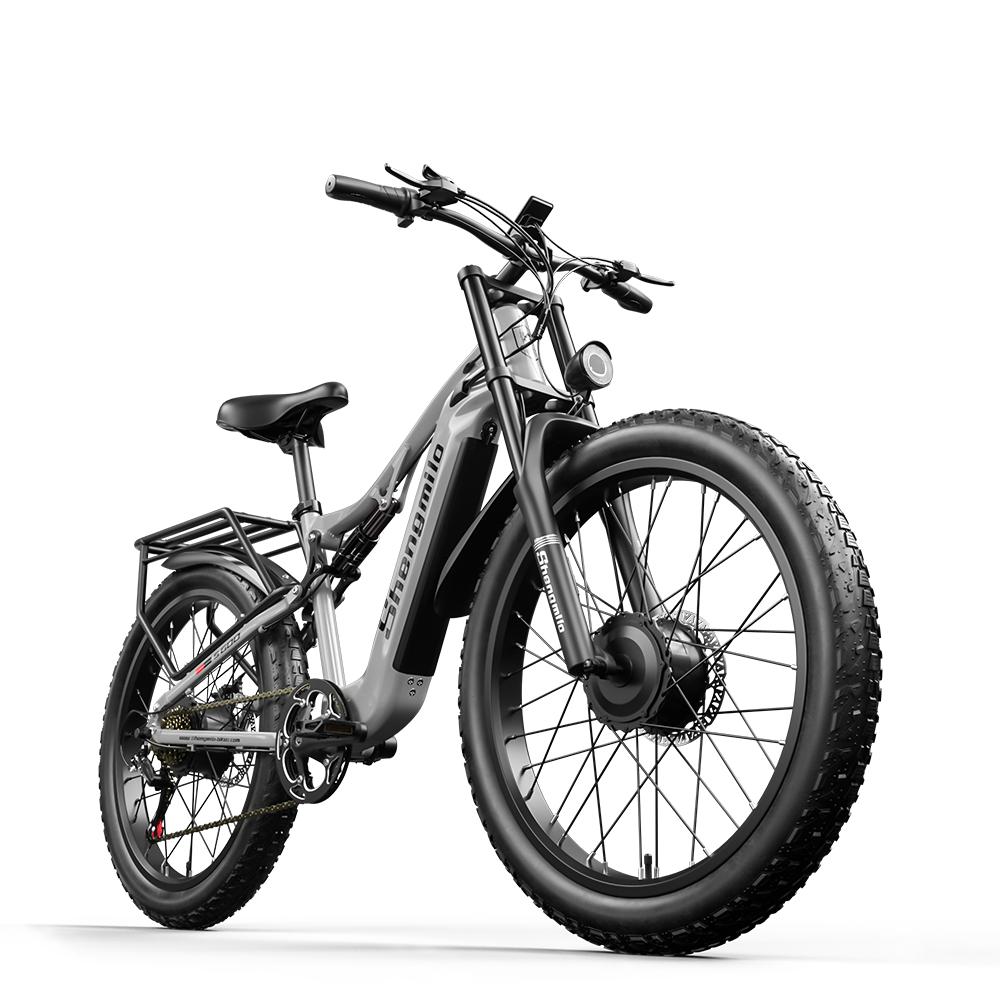 Shengmilo S600 26" Electric Mountain Bike 2000W Dual Motor 48V 17.5Ah Battery