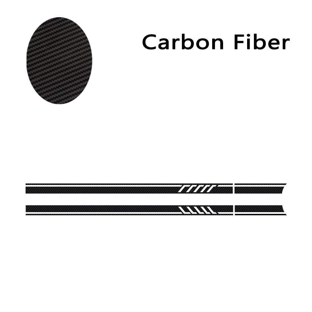 Car Side Door Stripe Sport Racing C63 Style Decal Long Sticker for Mercedes Benz GLC Class X253 Coupe C253 AMG Accessories