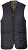 Barbour Quilted Waistcoat/Zip-In Liner Winter Jacket (MLI0001BK91) Navy/dress