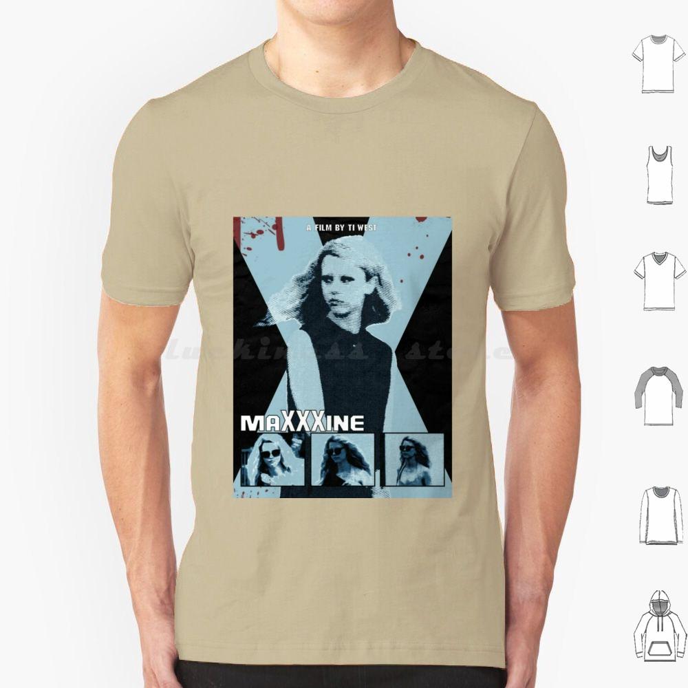 Pearl X Maxxxine 2024 Mia Goth Film Horror Movie T Shirt 6xl Cotton Cool Tee Pearl Maxxxine Maxxxine 2024 Maxine 2024 Pearl S