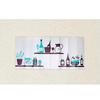 Foglio di Alluminio Adesivo da Cucina 40 X 90 cm (3.75 pollici x 11.43 pollici) Blu / rosa