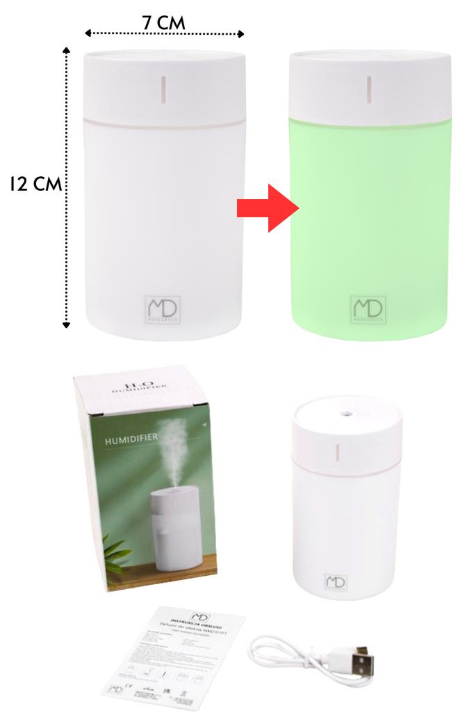 Small USB Air Humidifier for Car LED Lamp Oils Aromatherapy At Home