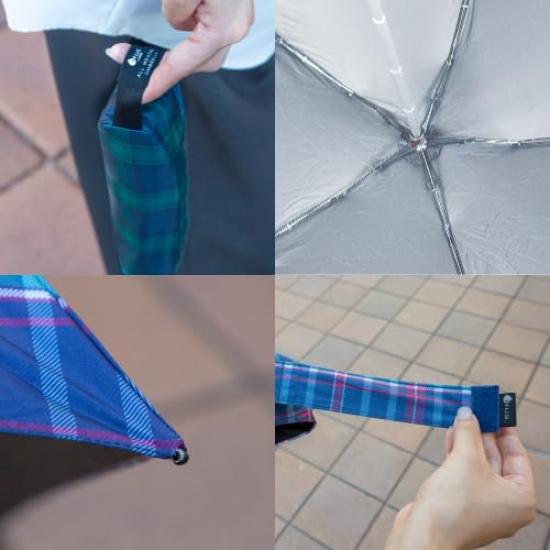 All Weather Check Folding For Both Sunny and Rainy Plaid Light Heat UV HUS All Weather Check HUS. Umbrella, Days, Parasol, Pattern, Simple,