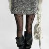 Mesh Design Net Socks Jacquard Small Flowe Hollowed Out Pantyhose  Summer Season