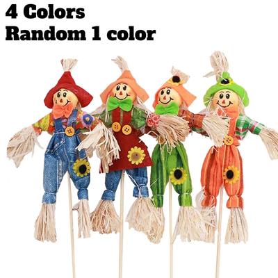 Halloween Decoration Scarecrow Cute Rural Small Scarecrow Party Ornaments Props