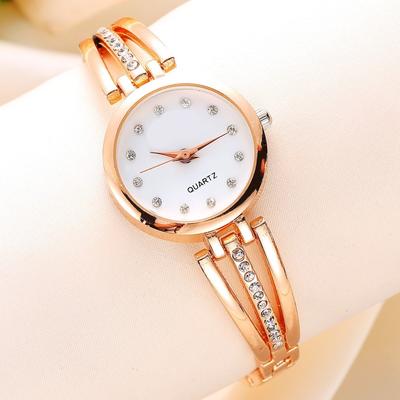 Women Watches Fashion Ladies Unisex Stainless Steel Luxury Rhinestone Quartz WristWatches Relogio Feminino