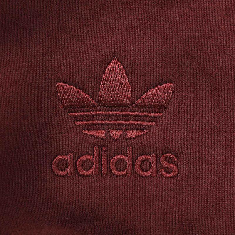 adidas Originální mikina Měkká Pohodlná Mikina s dlouhým rukávem Pánské topy Červená KC9839