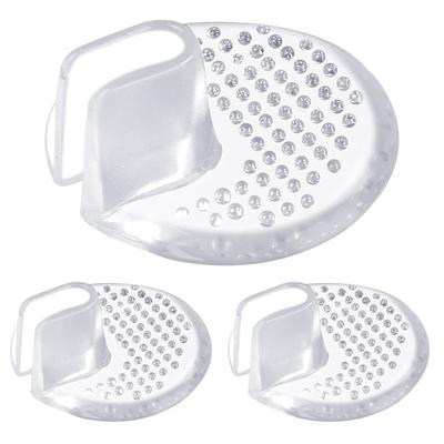 Silicone Flip Gel Cushions Pad Small Round Dot Anti Slip Flip-Flops Gel Anti-Slip Transparent Forefoot Shoe Pads Toe Protectors