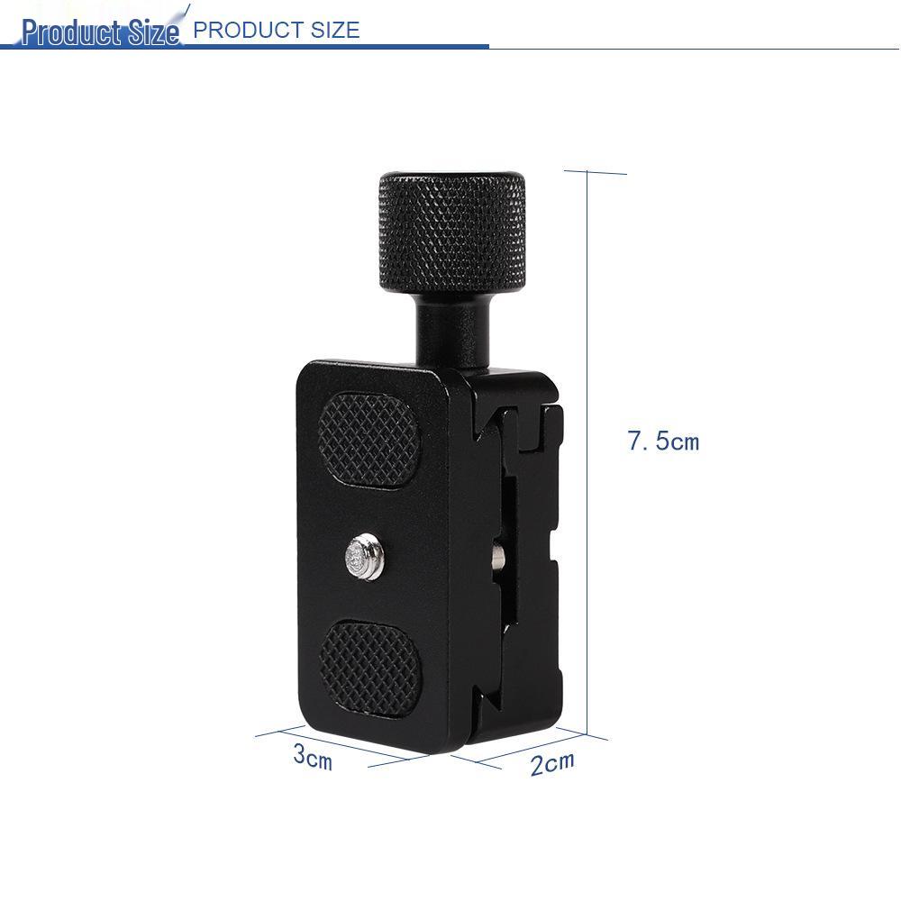 Compatible with Fumantu Benro P200, Jinzhong QR40, 200PL-14 Quick-Release Plate, Z-Type Clamp Seat