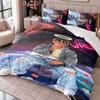 Juice Wrld 3Pcs Bedding Set Duvet Cover With Two Pillowcases For Bedroom Home Decoration