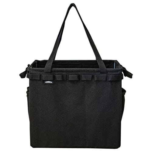 WHATNOT Storage Container Tool Bag, Canvas, 360mm Wide X 250mm Deep X 320mm High, OB-03-BK