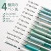 Four Candies 12pcs Pastel Gel Ink Ballpoint Pen 11pcs Gel Pens 1pc Retractable Easy To Note Taking Pen for Office Set, & Highlighter, 0.5mm, Cute,