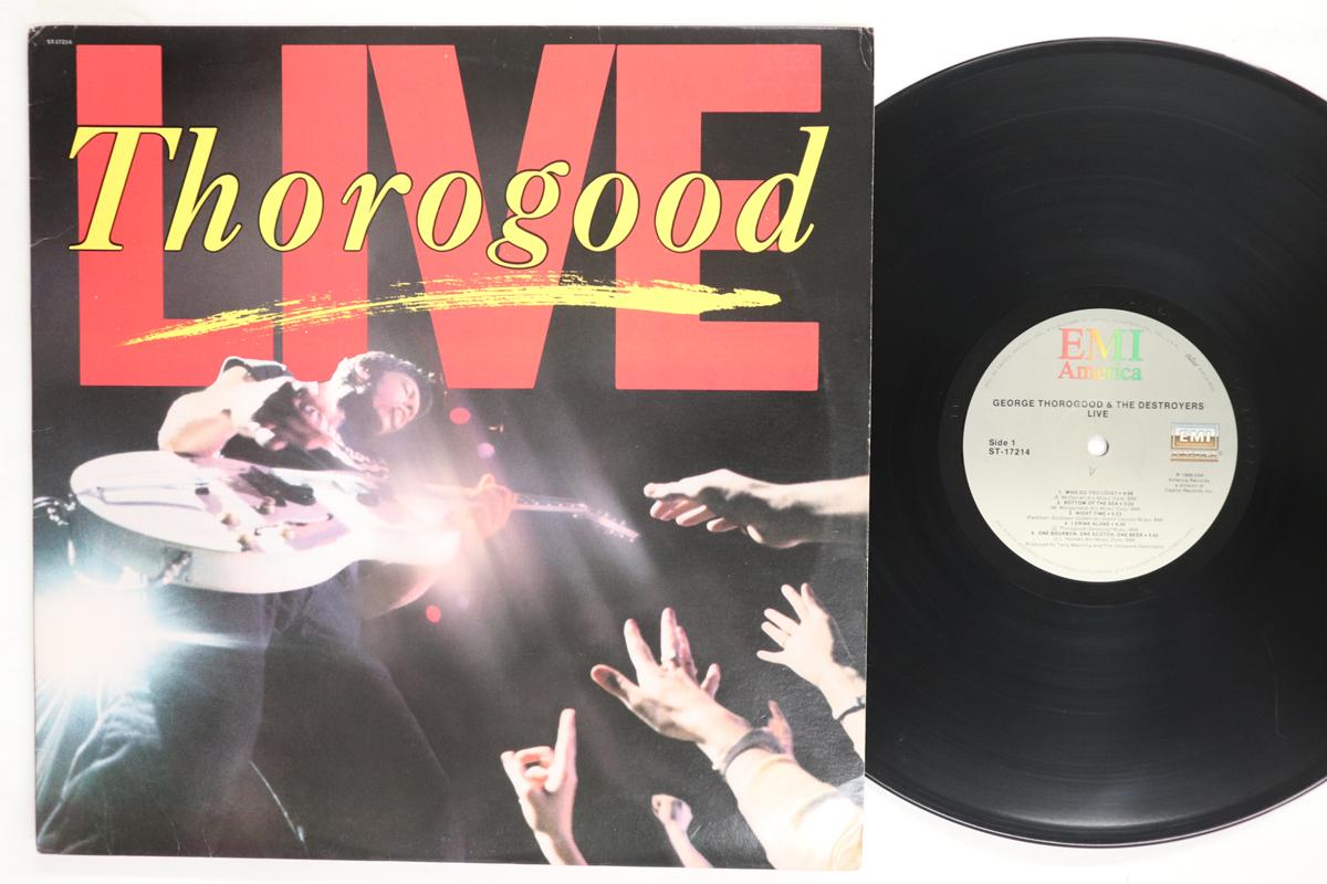 

Виниловая пластинка GEORGE THOROGOOD THE DESTROYERS Live ST17214 EMI AMERICA 1986 US Рок Б/у