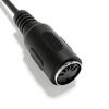 Professionelles 3,5-mm-Klinkenstecker auf DIN 5-Pin-Buchse Kabel Sound-Adapterkabel für Kopfhörer Soundkarten-Ausrüstung Zubehör