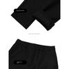 Menseye Men's Casual Pants, Slim Fit Business Style, Thickened for Warmth, Autumn and Winter Fashion, Versatile Black Stretch Pants