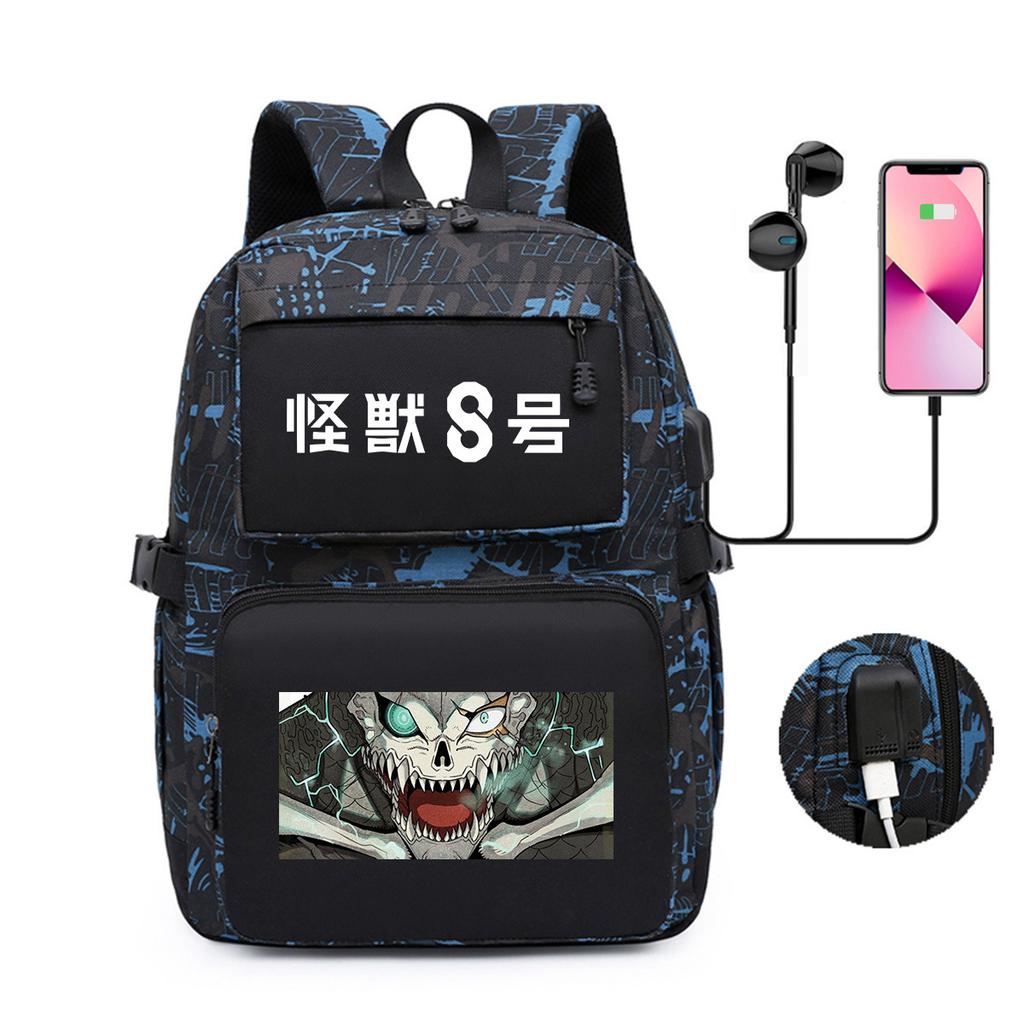 Comic Peripheral Backpack Youth School Bag