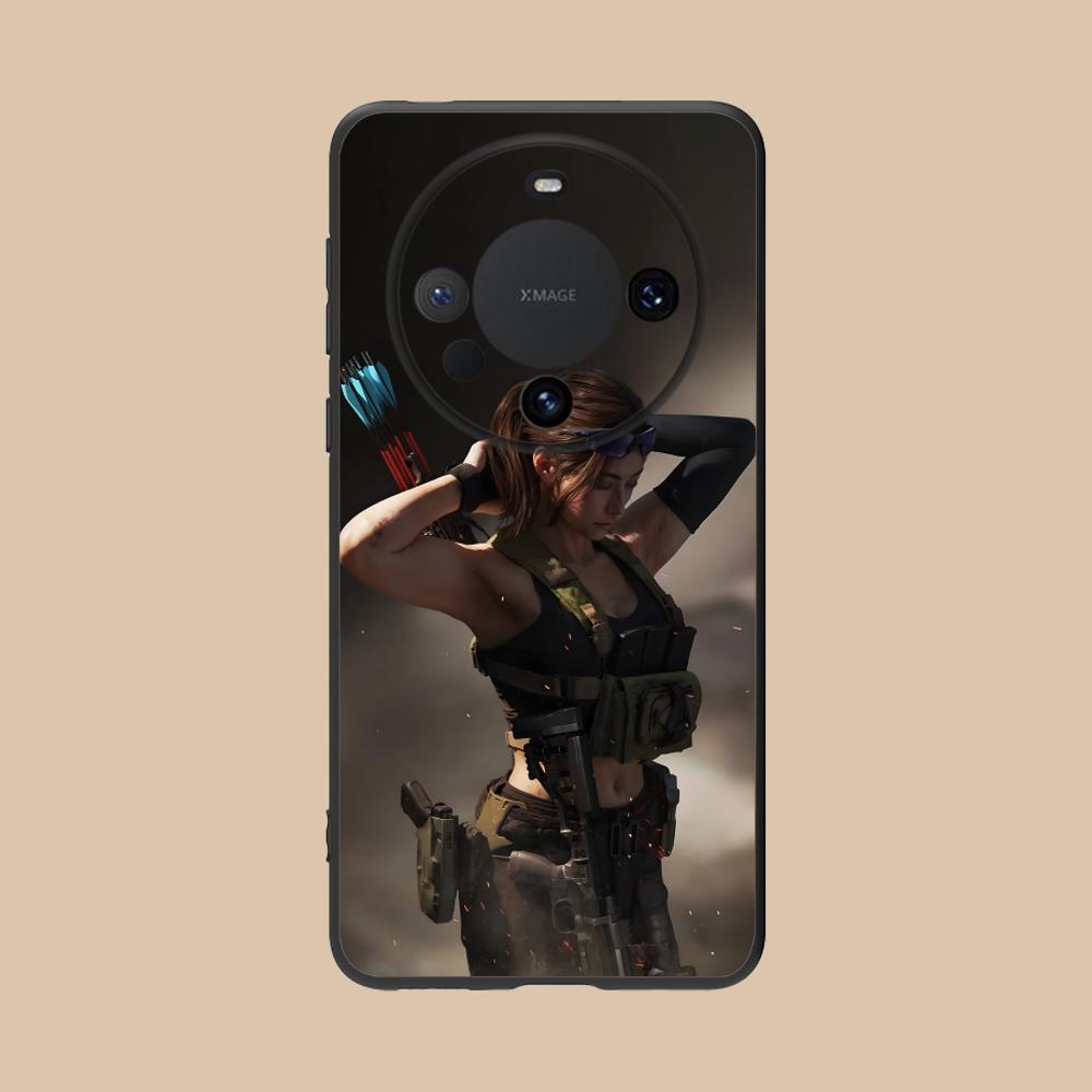 Game Delta Force Matte TPU Mobile Phone Case for Huawei Mate 60 50 40 30 20 10 Pro Plus Lite E 5G Colorful Printing Cover
