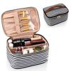 Relavel Portable Cosmetic Bag Travel Makeup Organizer case Make up Bag Large Makeup Bag for Women with Cosmetics Toiletries