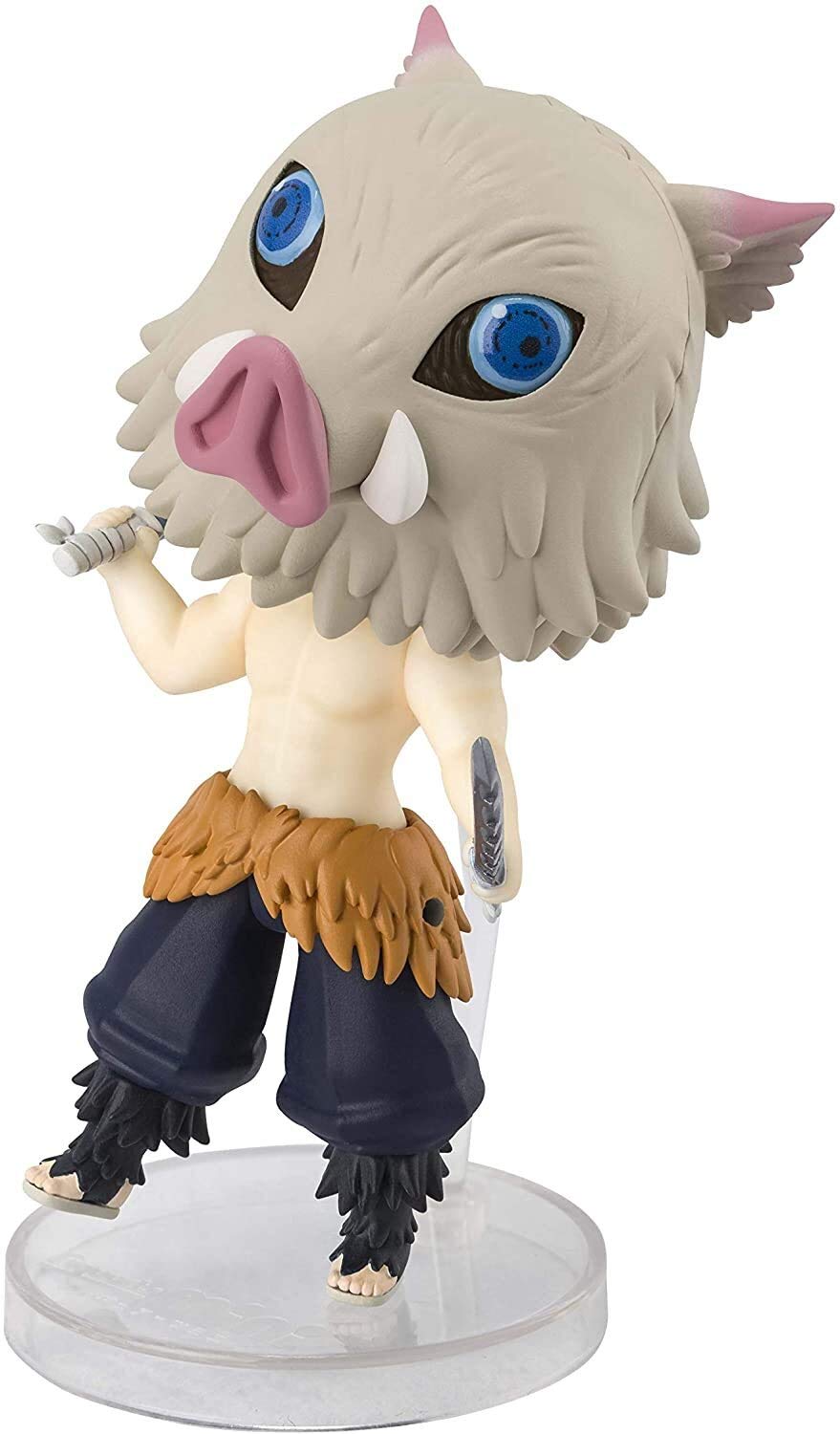 

TAMASHII NATIONS Фигурки мини-убийца демонов: Kimetsu no Yaiba Хашибира Иноске, примерно 90 мм, раскрашенная экшн-фигурка из ПВХ и АБС-пластика