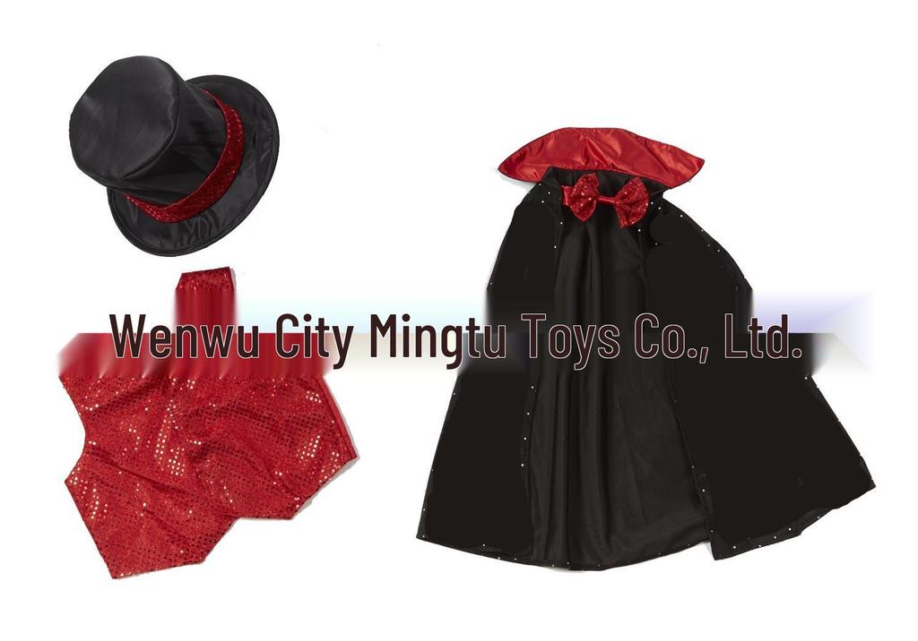 Carnival King Costume Set: Adult Cape, Crown, Hat, & Wand