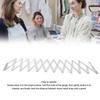 Aluminum Expanding Sewing Gauge Multifunctional Equal Space Adjustable Length Button Guide Spacing Device for Button Hole Curtains Crafts