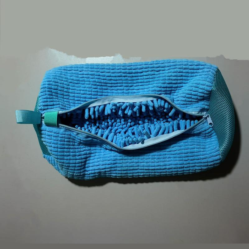1Pcs Washing Shoes Bag Cotton Laundry Fluffy Fibers Easily Remove Dirt Washing Bags Anti-Deformation Shoes Clothes Organizer New