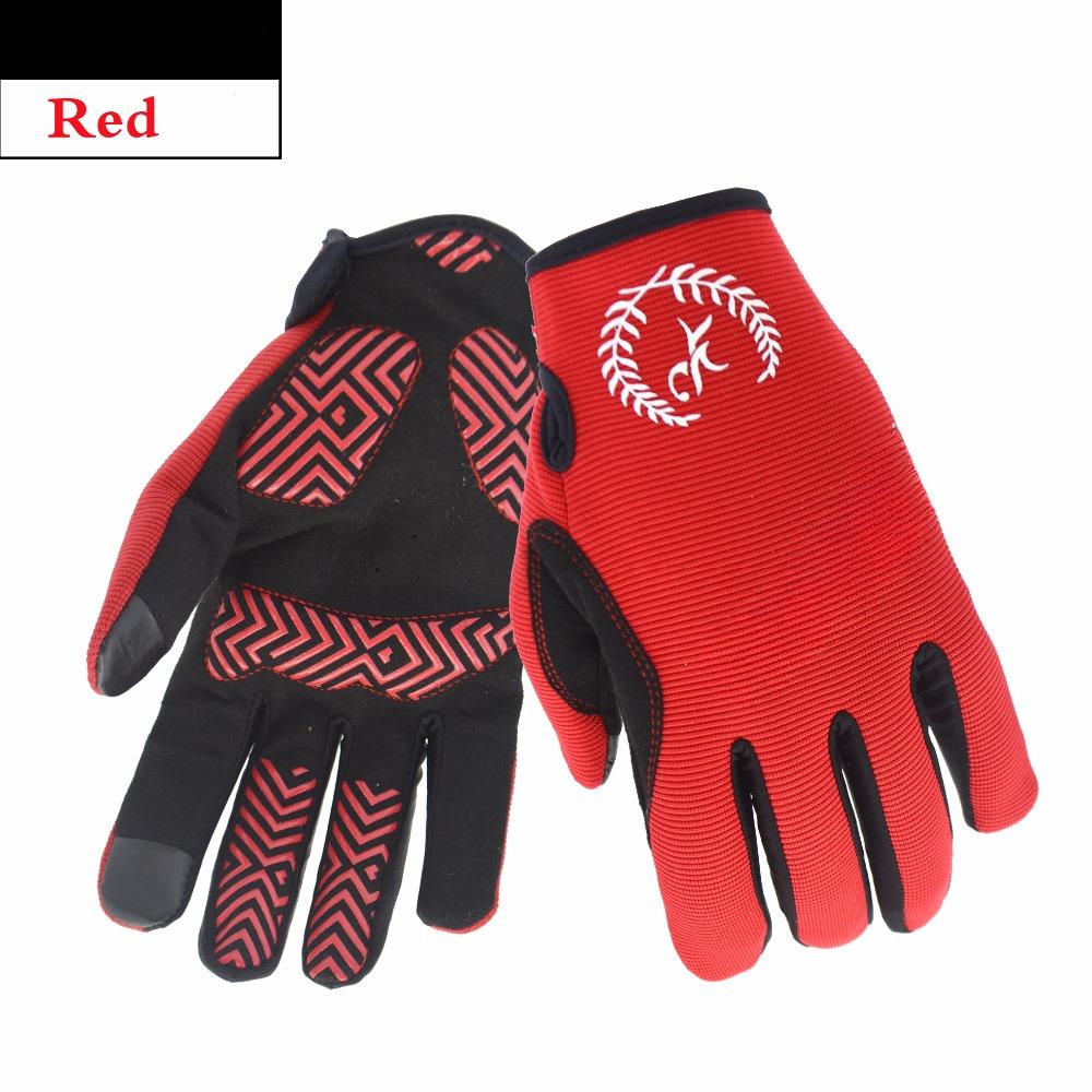 

Winter Long Finger Sensitive Screen Touch Breathable and Warm Motorcycle Riding Gloves for Male and Women High Quality Practical Daily Use M красный