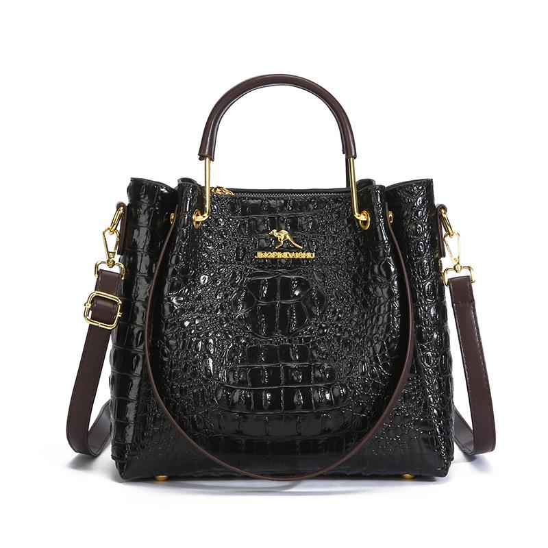 

Эта Сумка — Высококлассная, Модная и Элегантная Сумка-тоут на одно плечо для поездок на работу чёрный