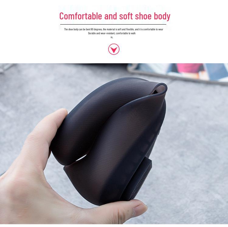 Letnie Przezroczyste Płaskie Sandały Żelowe Damskie 2024 - Lekkie, Niskie, Wodoodporne, Gumowe Buty Plażowe Outdoor