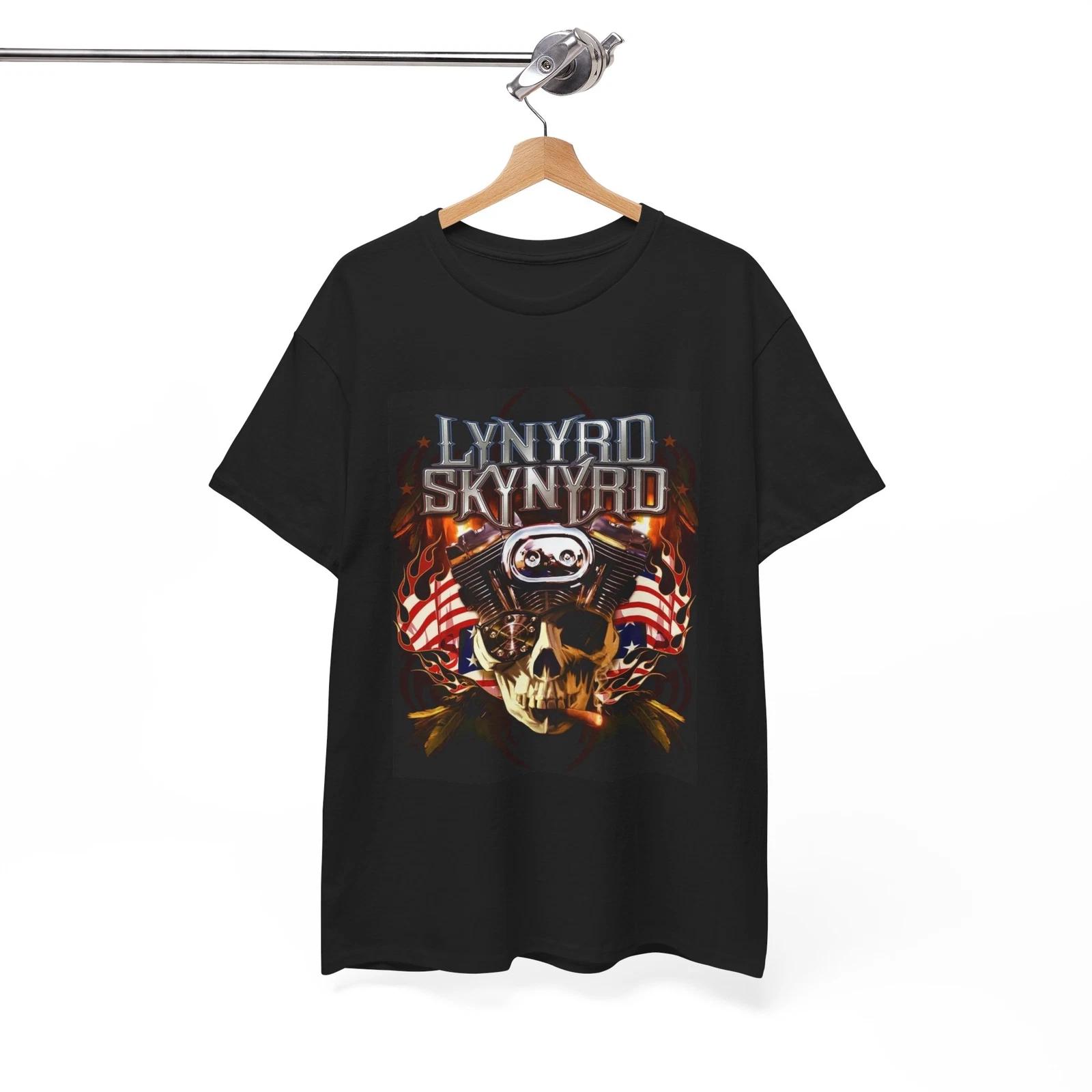 

Lynyrd Skynyrd Tshirt Vintage Country Rock Merch Alabama Unisex Heavy Cotton Tee 3XL