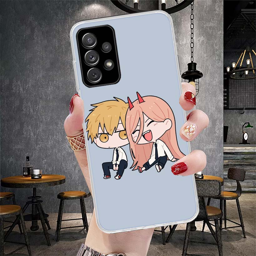 C-Chainsaw Mans Cute Soft Phone Case For Samsung Galaxy S22 S23 S24 S25 Edge S26 Ultra S20 FE S21 Plus + Fundas Coque Galaxy S20