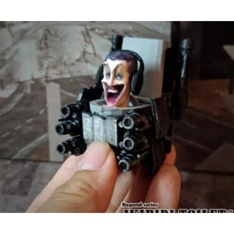 Spy Surveillance Warrior Commander Of The Astronomical Shock Warrior Toilet Man Warrior 3.0 Full Set Action Figure 3D Printing