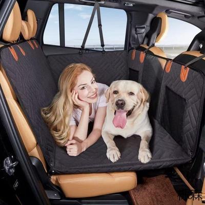Funda para asiento de coche para mascotas: Cama para Perro de Raza Grande - Protector Antisuciedad para Asiento Trasero o de Pasajero