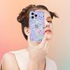 For iPhone 16 Pro Max Magnetic Case Wave Edge Glitter TPU Phone Back Cover