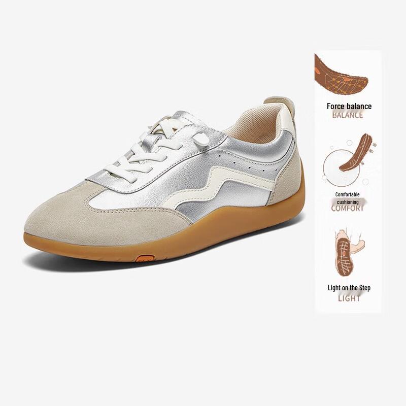 Bata Women's Sheepskin Casual Trainers