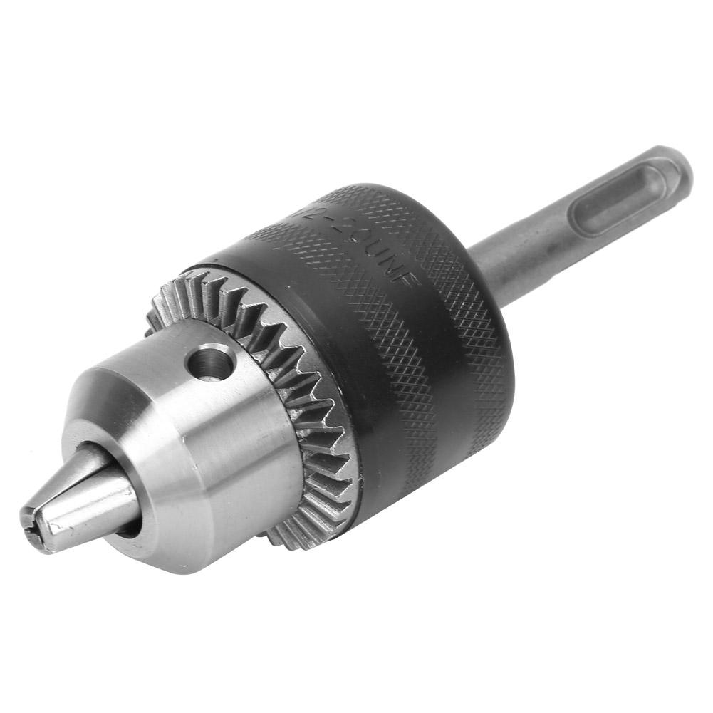 1.5 13mm 1 2 20UNF Key Type Drill Chuck with SDS Round Shank Adapter Electric Hammer Converter