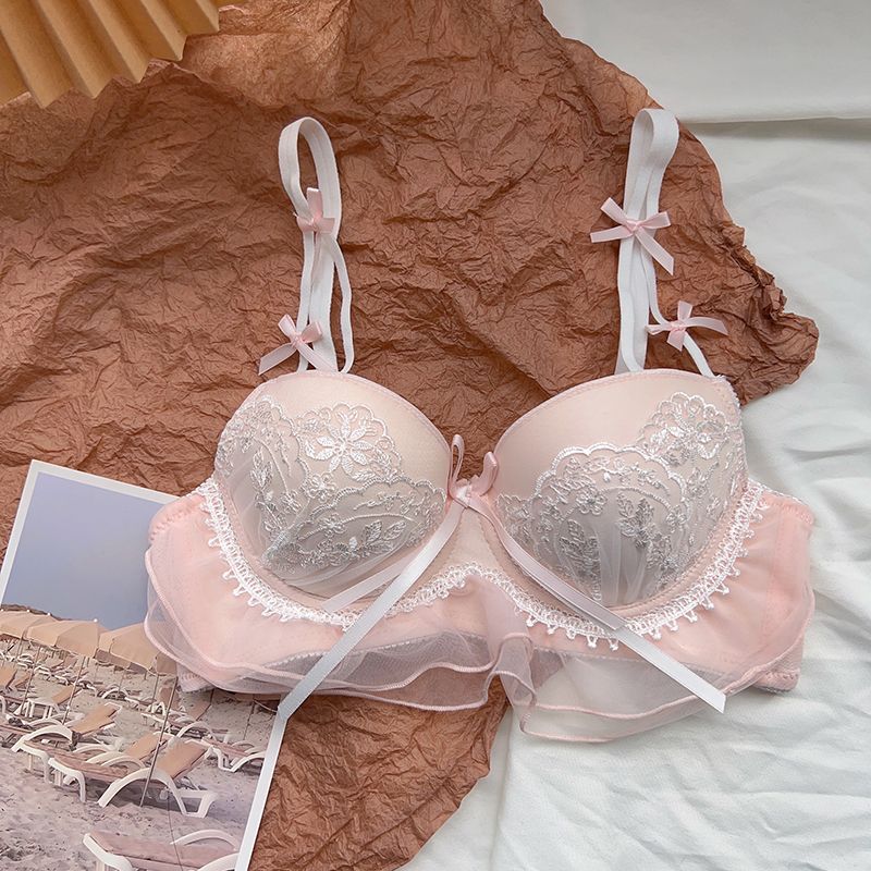 Sexy Push Up Bras For Women Soft Lace Underwear Sling Bras Lady Underwear