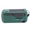 Portable Solar Radio NOAA Weather Hand Crank AM FM Shortwave Emergency Radio with LED Flashlight