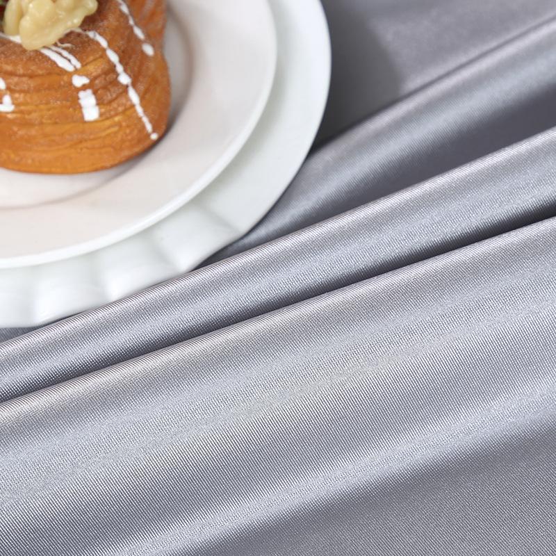 European Style Minimalist Embroidered Dining Table Fabric Mibai Lace Edge Tablecloth Elastic Chair Cover Non Slip Dining Chair Integrated Covers