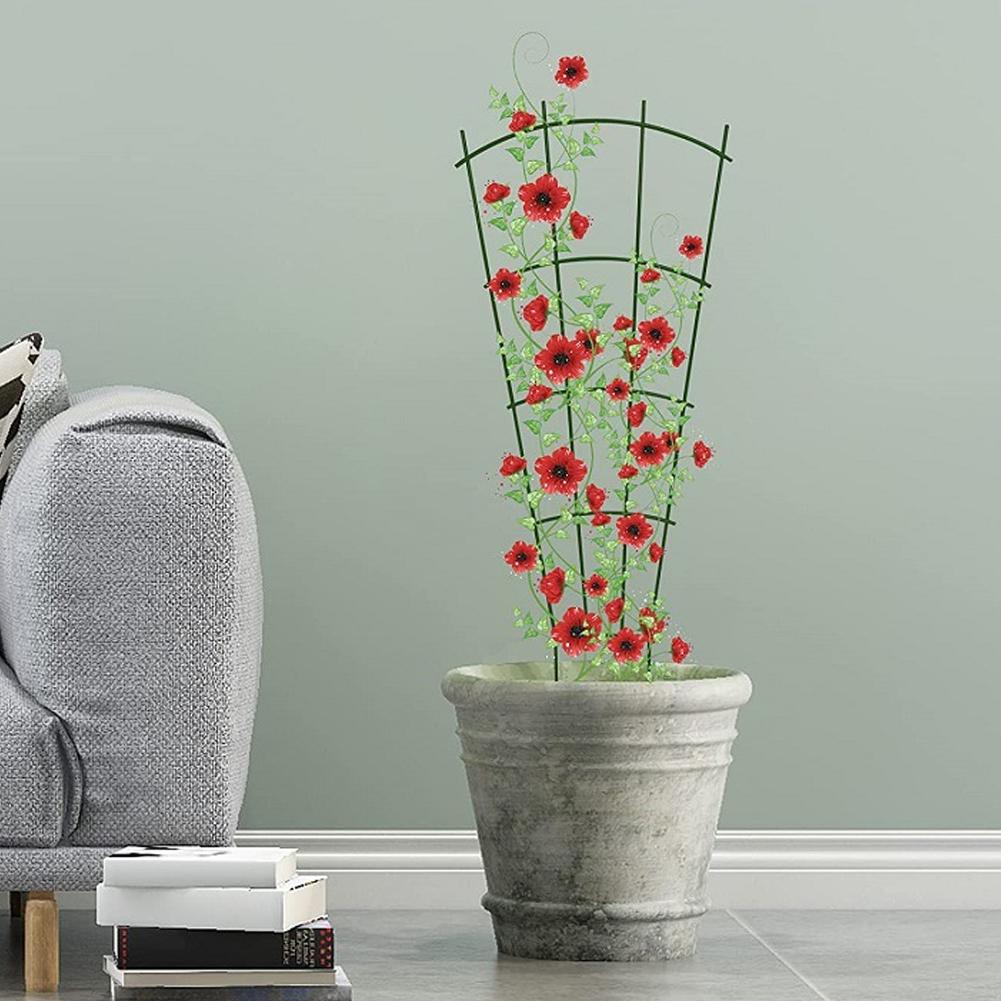 40 * 25cm Plant Metal Climbing Frame Bonsai Bracket Climbing Vine Rack Flower Arrangement Support Fixed Rod Versatile Style