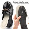 Leather Insole with Thickened Forefoot & Heel, Soft Latex Cushioning, Cuttable, Unisex, Sports, Anti-Wear.
