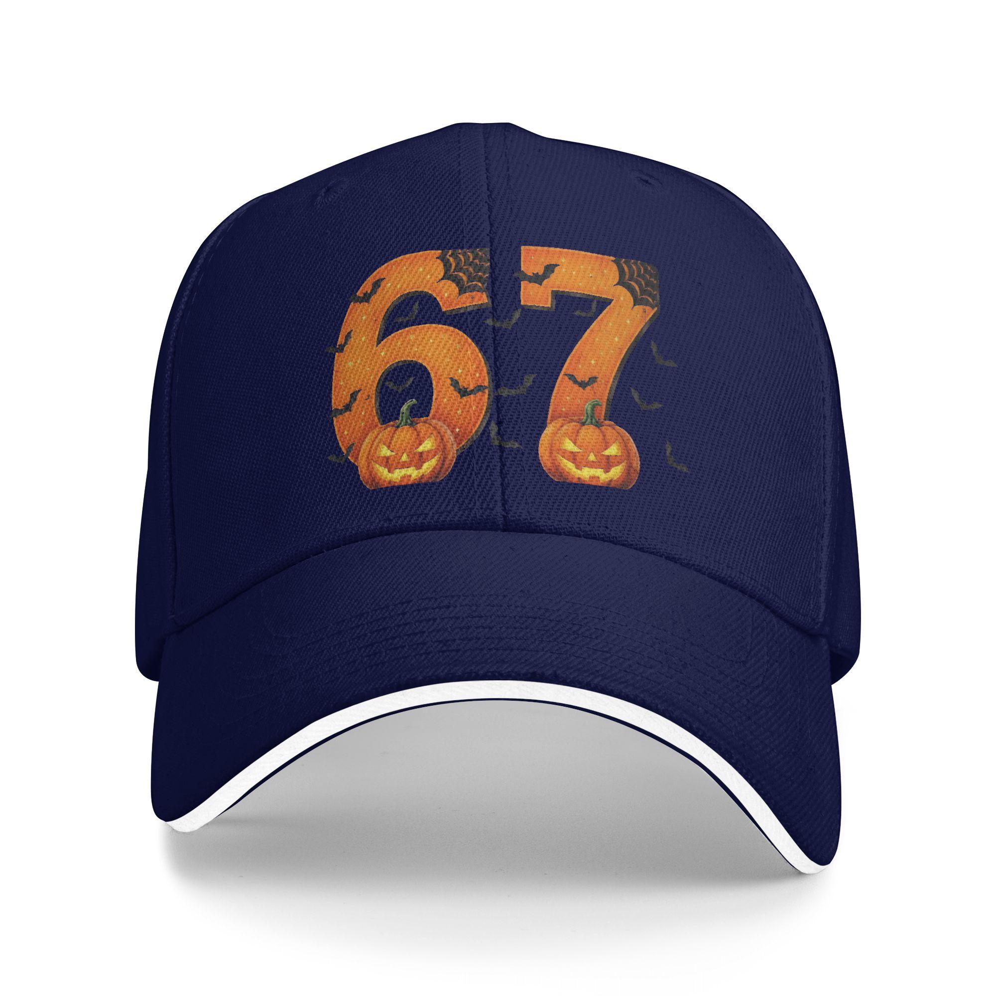 Fun Six Seven 6 7 Meme Design Couples Halloween Casual Baseball Cap Trucker Hat  Skate Snapback Cap Men Fashion Baseball Caps As Picture