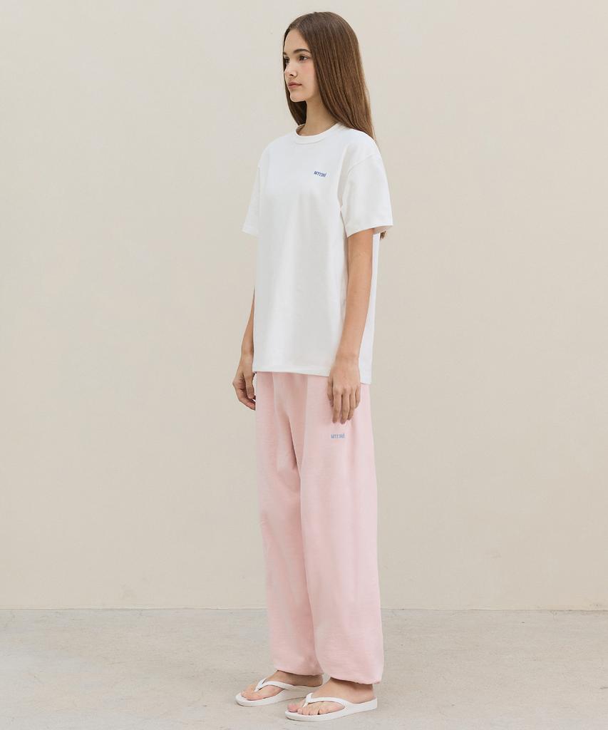 Matile Basic Logo T-Shirt / White