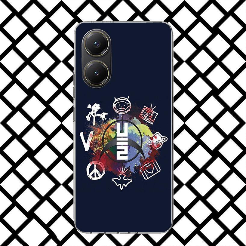 Band U-U2 Rock Phone Case for Xiaomi Poco F7 Ultra X7 X6 X5 Pro X4 Gt M8 M7 Redmi 15 15C 13 13C 12 12C Soft Cover Fundas Poco F7